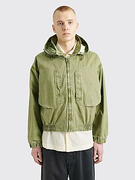 RANRA Purs Hooded Jacket Oil Green
