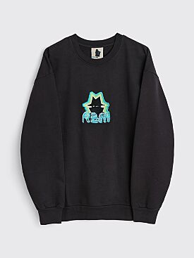 Real Bad Man Vibration Crew Sweatshirt Black