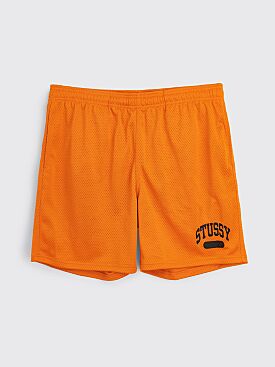 Stüssy Arc Mesh Shorts Orange
