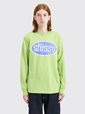 Stüssy Pitstop Long Sleeve T-shirt Tea Green