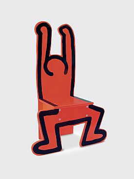 Keith Haring Chair Red