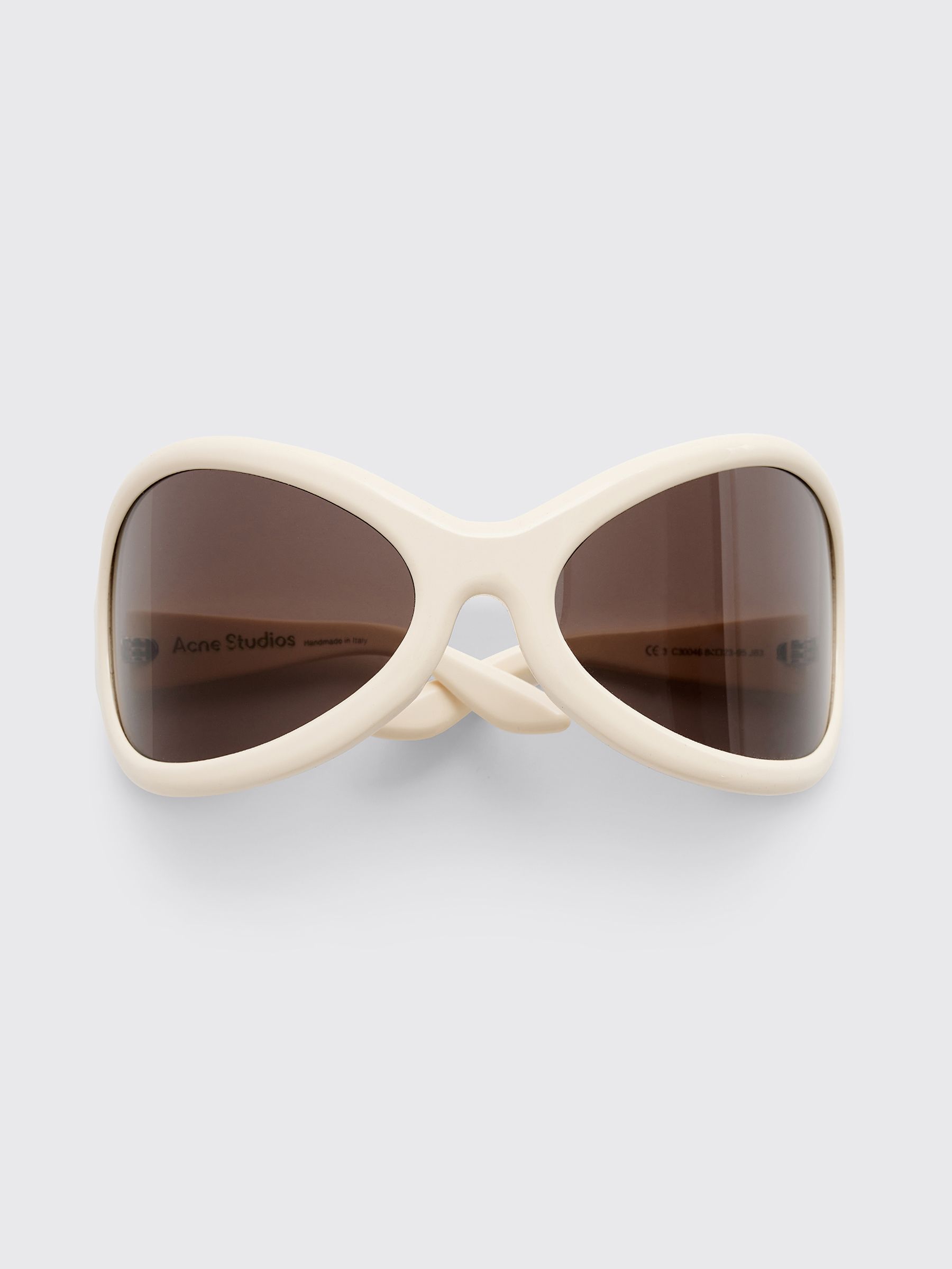 Très Bien - Acne Studios Acetate Sunglasses Black / White