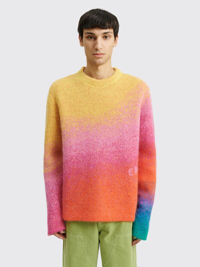 Très Bien - ERL Gradient Sweater Yellow / Pink