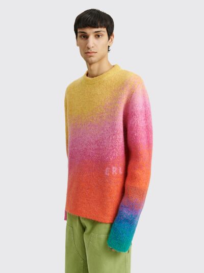 Très Bien - ERL Gradient Sweater Yellow / Pink