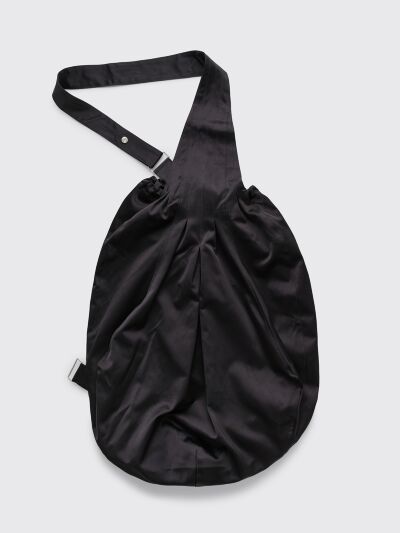 Kiko Kostadinov Haidu Carryall Tech Satin Bag Black