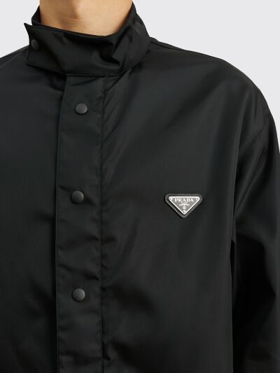 Prada Re-Nylon Shirt Black
