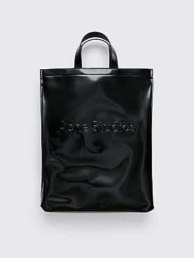 Acne Studios Logo Shopper NS Tote Bag Black