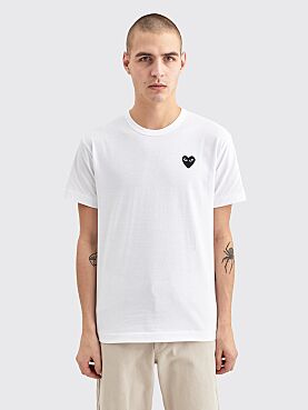 Comme des Garçons Play Small Heart T-shirt White