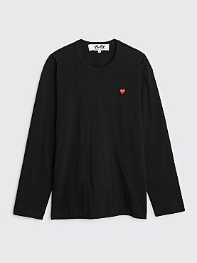 Comme des Garçons Play Mini Heart LS T-shirt Black