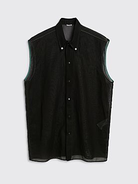 Jil Sander Sleeveless Shirt Black