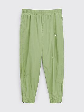 Nike Solo Swoosh Woven Track Pant Oil Green / White