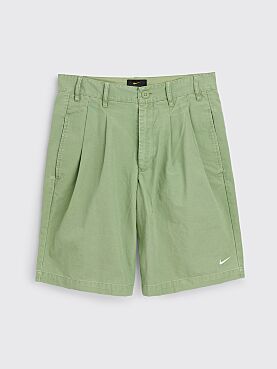Nike Life Pleated Chino Shorts Oil Green