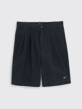 Nike Life Pleated Chino Shorts Black