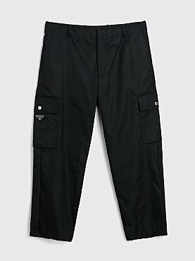 Prada Re-Nylon Cargo Pants Black