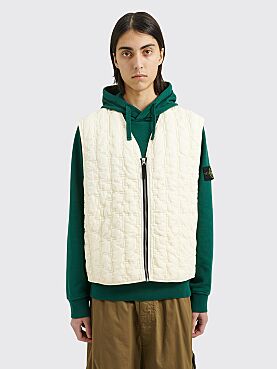 Stone Island Shadow Project Quilted Liner Vest Butter
