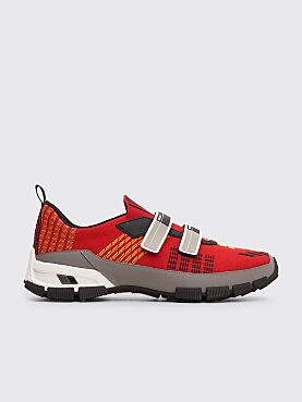 Prada Crossection Sneakers Scarlet Red