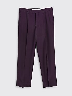 TRÈS BIEN everywear Suit Trouser Virgin Wool Purple