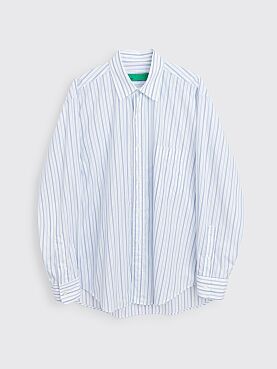 TRÈS BIEN everywear Oversized Classic Shirt Stripe Blue / White