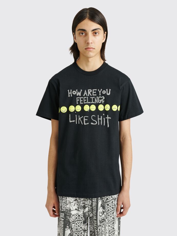 Fucking Awesome - how are you feeling tee black