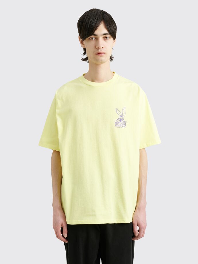 Manastash - citee rabbit t-shirt lemon