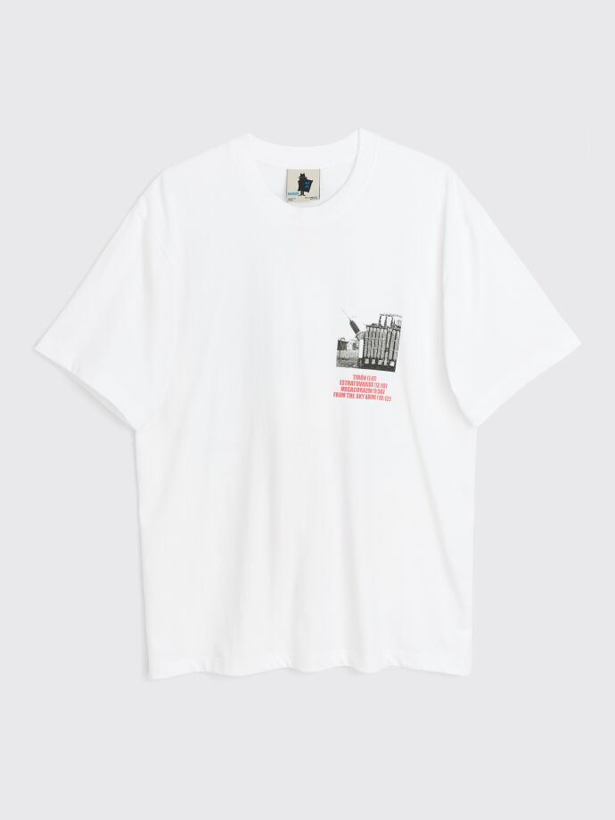 Real Bad Man - sonosyntheses tee white