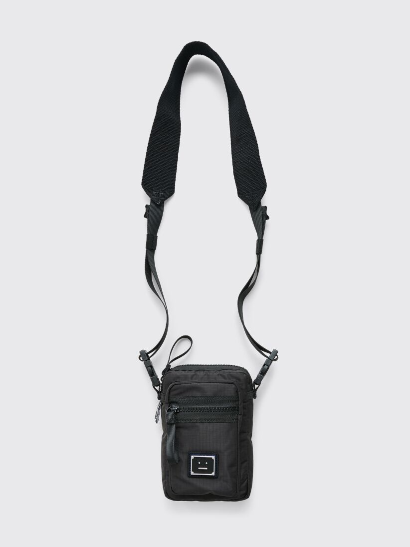 Très Bien - Acne Studios Face Crossbody Bag Arvel Black