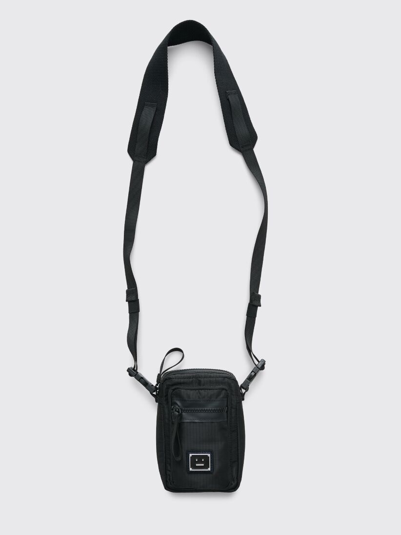 Acne Studios Logo Plaque Pocket Bag Black - Très Bien