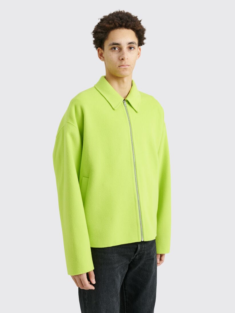Très Bien - Acne Studios Wool Jacket Lime Green