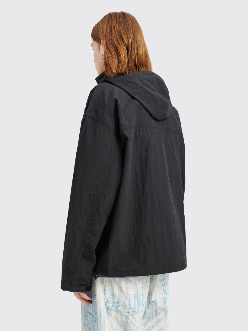 Très Bien - Acne Studios Face Hooded Jacket Black