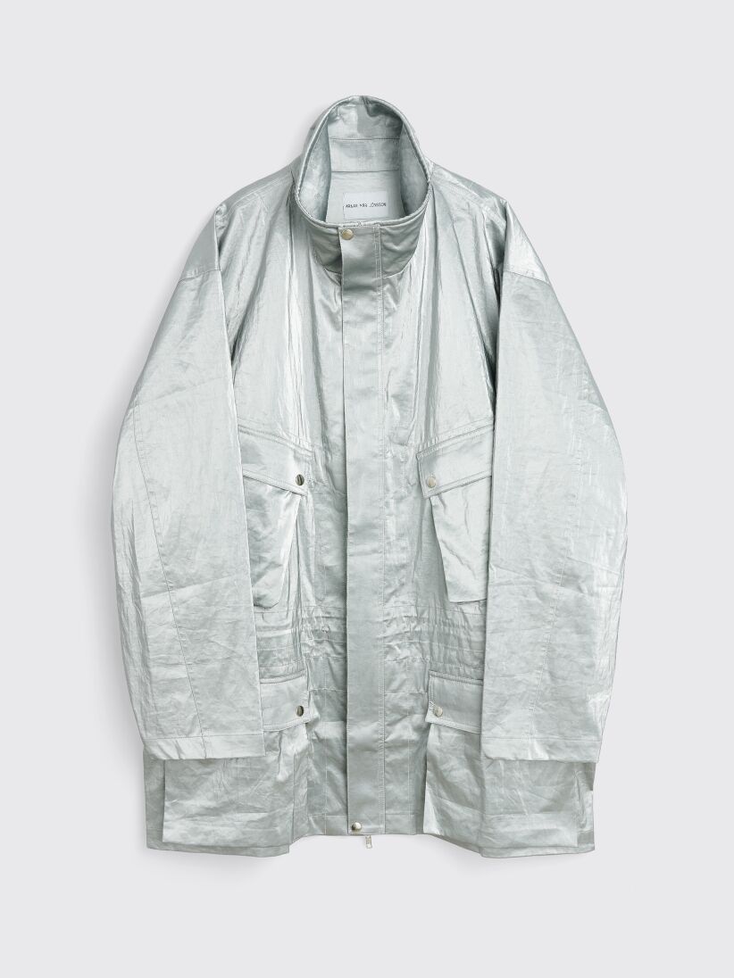 RANRA Spegilsletta Overcoat Silver - Très Bien