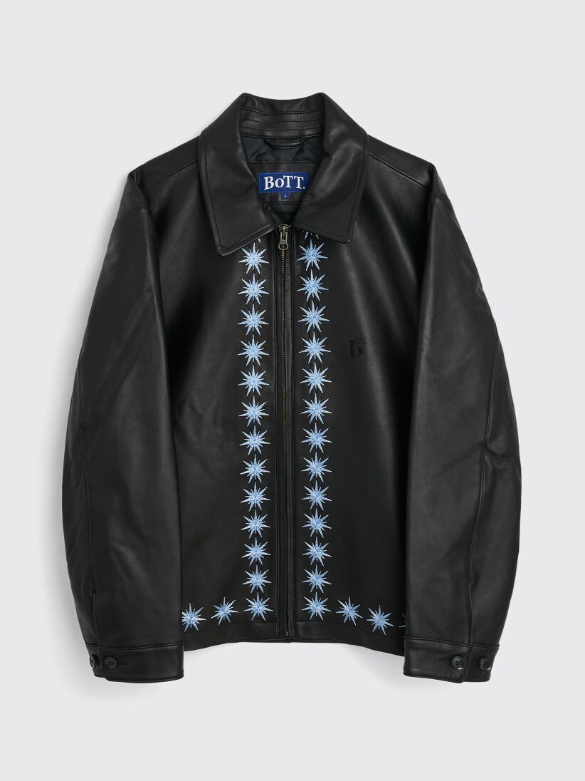 BoTT Sparkle Leather Jacket Black - Très Bien