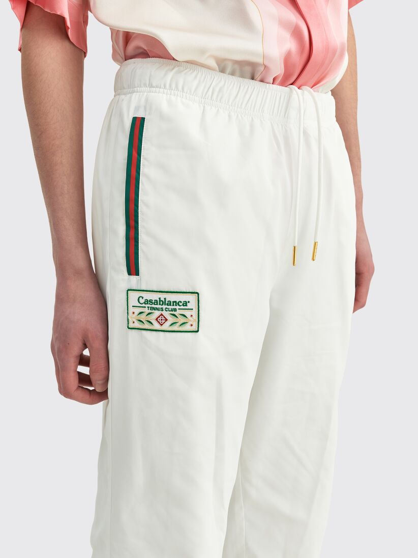 Casablanca White Drawstring Track Pants
