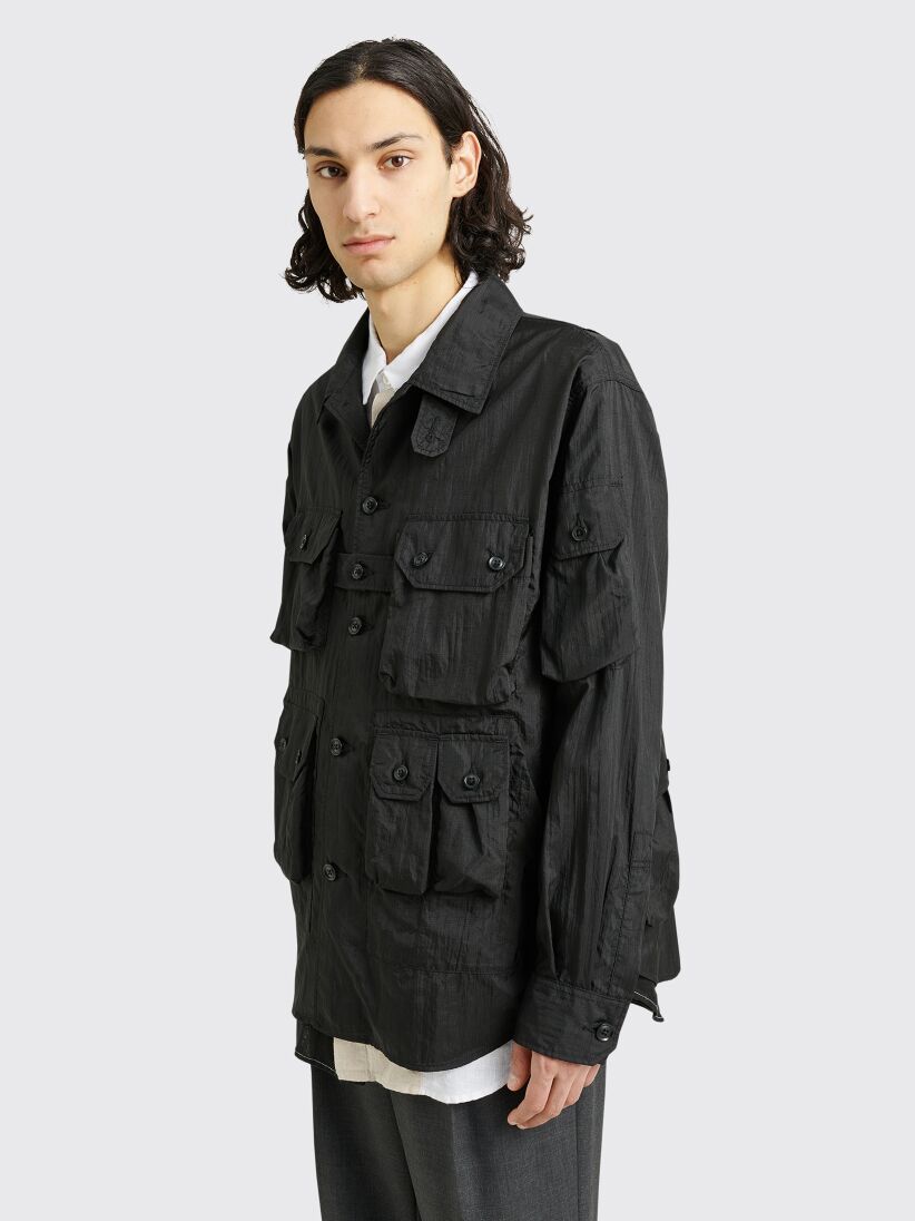 Très Bien - Engineered Garments Nylon Ripstop Explorer Shirt Jacket Black
