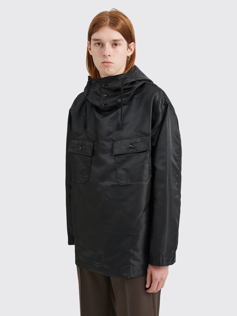 Très Bien - Engineered Garments Cagoule Shirt Pilot Twill Black