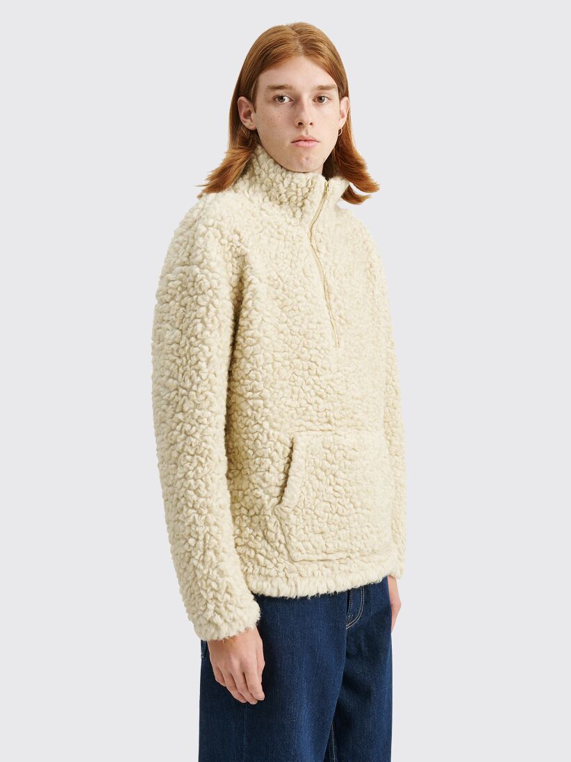 ERL Gradient Vintage Fleece Sweater Beige