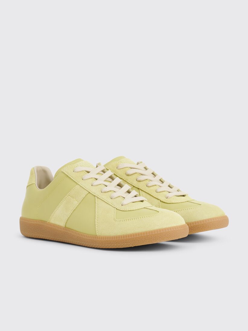 Très Bien - Maison Margiela Replica Low Top Sneakers Yellow