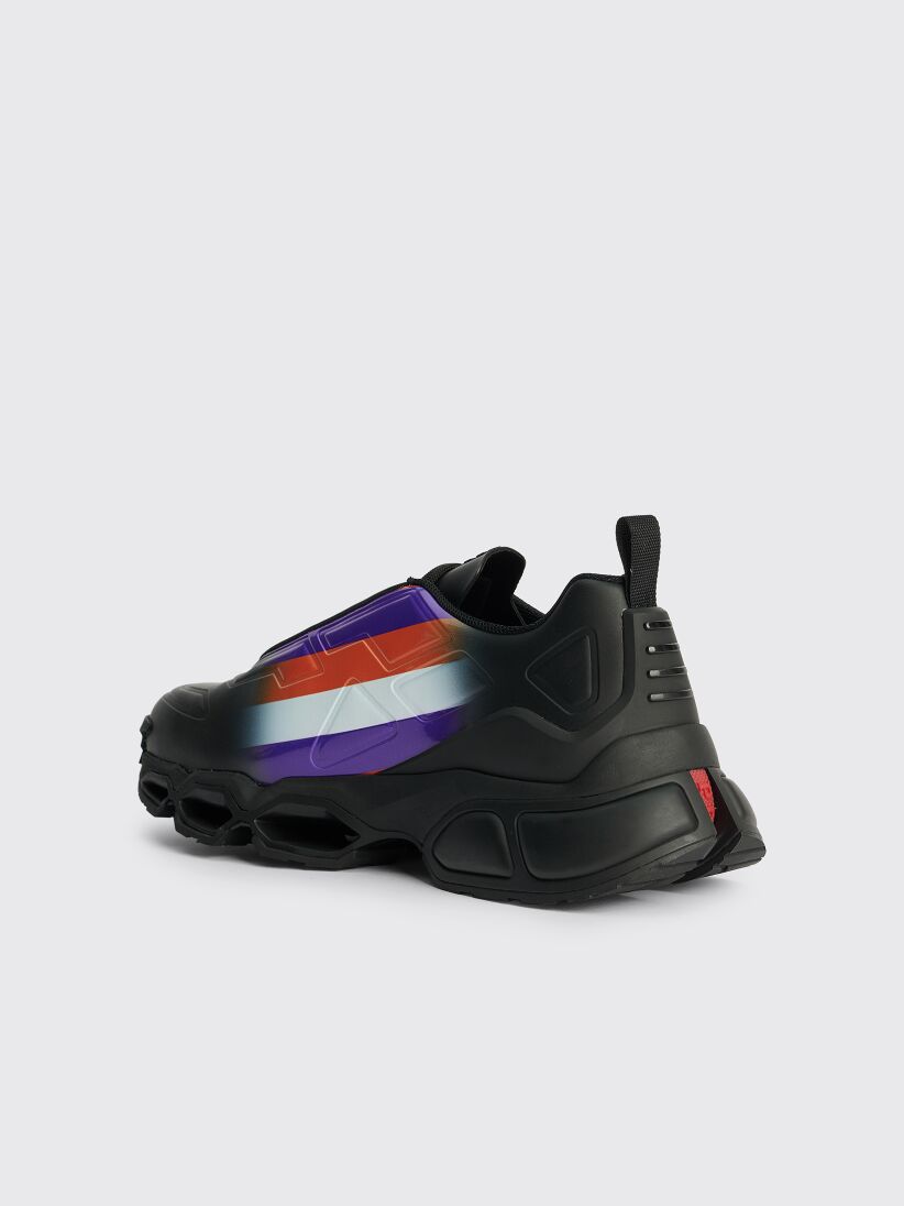 Très Bien - Prada Collision Cross Sneakers Black / Violet