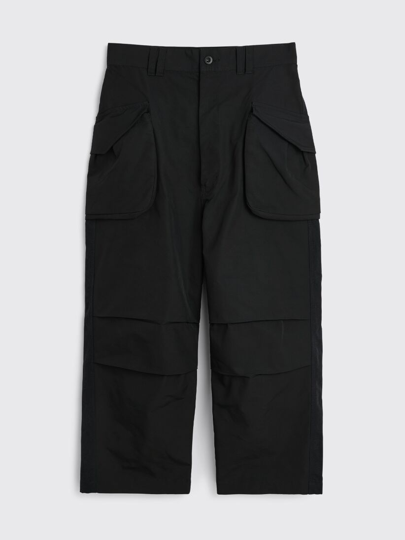 Très Bien - Junya Watanabe MAN Nylon Denim Cargo Pants Black