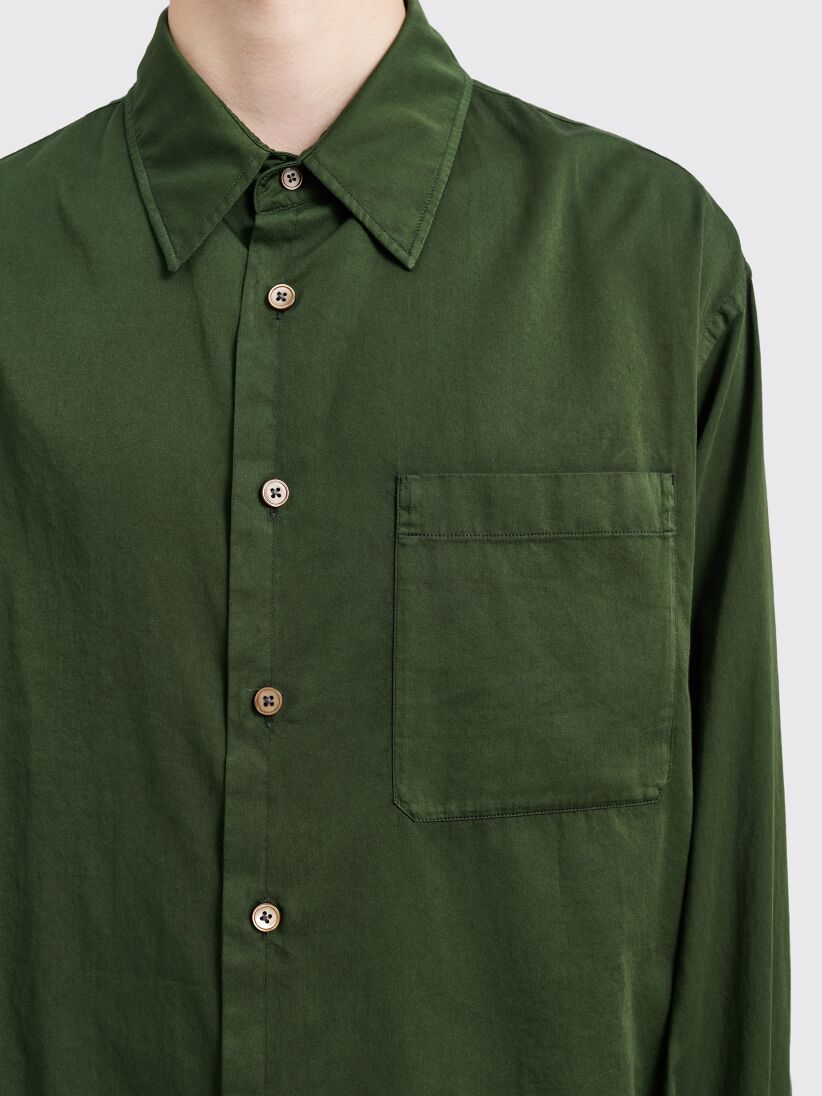 Très Bien - Lemaire Relaxed Shirt Hunter Green