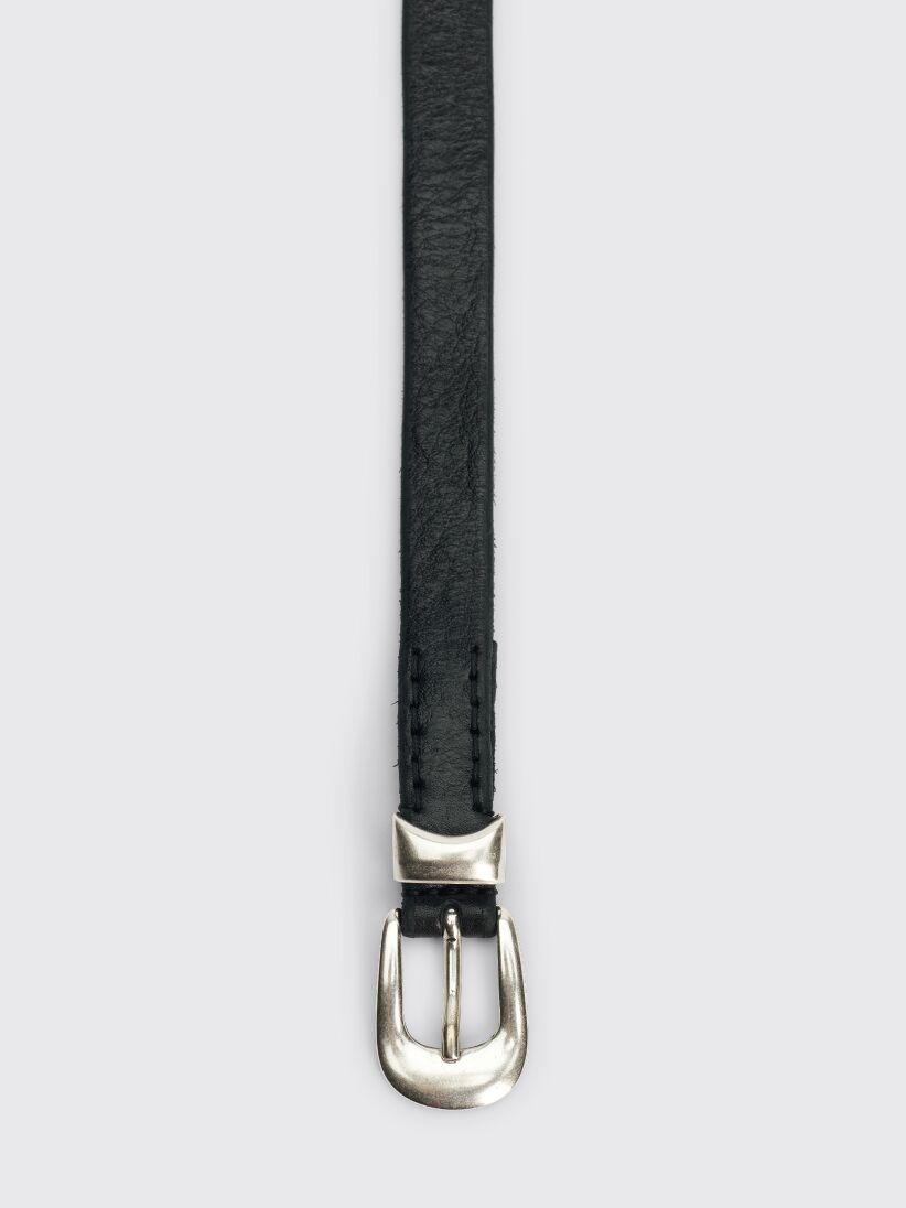 Très Bien - Our Legacy Leather Belt Black