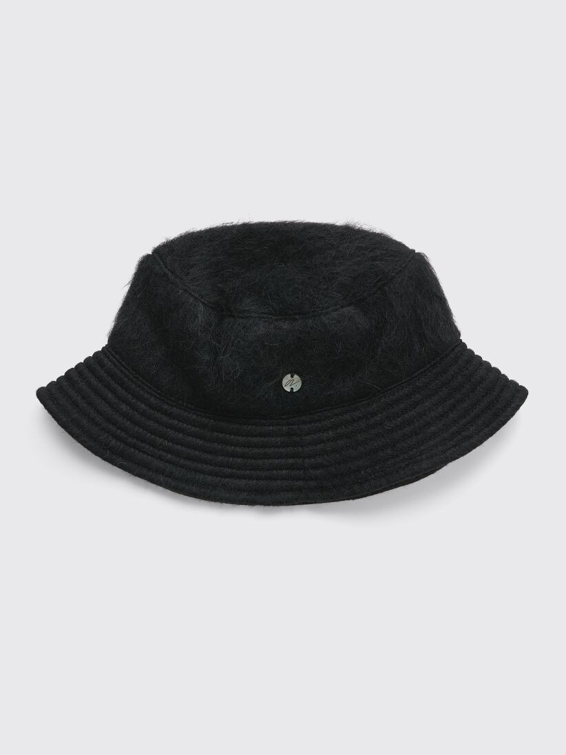 Our Legacy Mohair Bucket Hat Black
