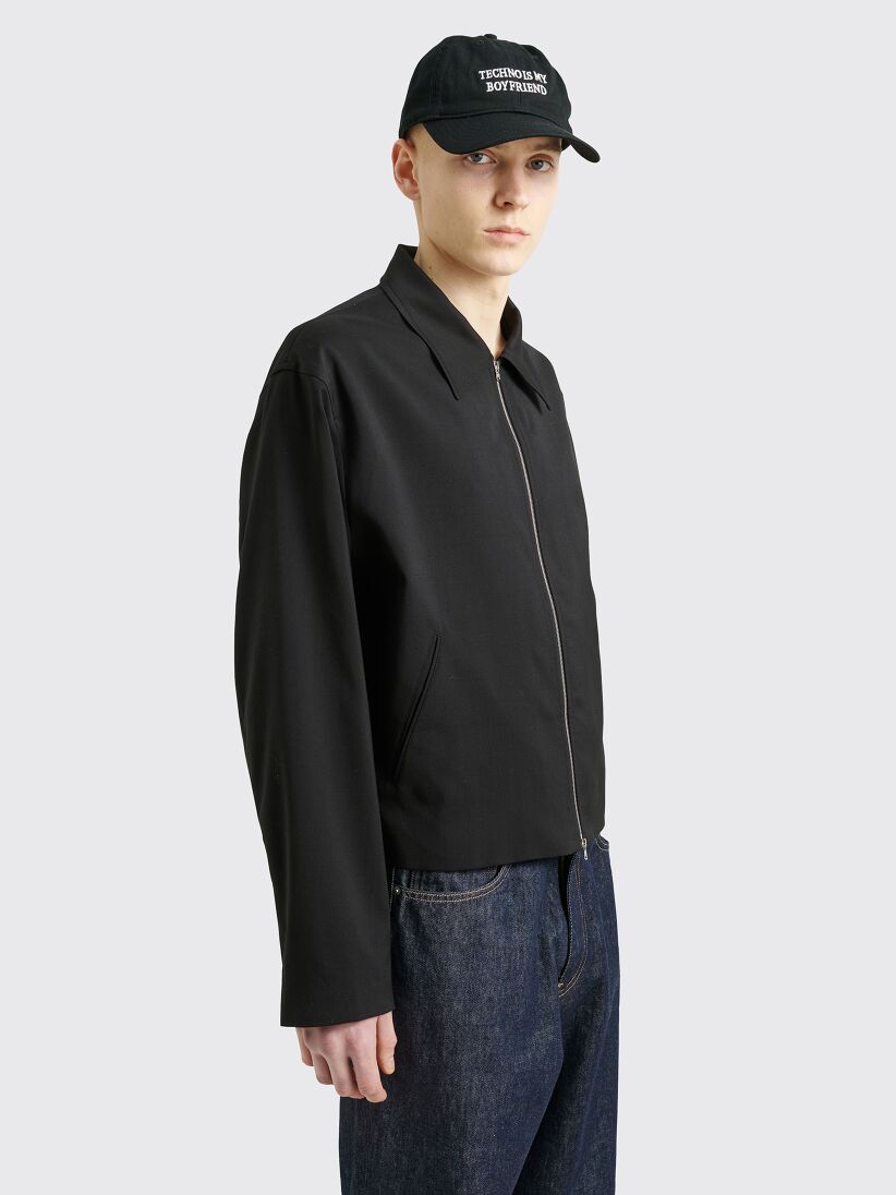 Our Legacy Mini Jacket Worsted Wool Black