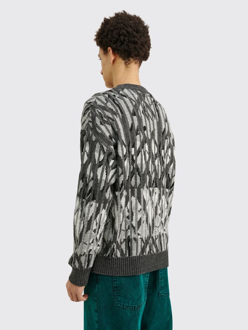 Polar Skate Co. Paul Knit Sweater Grey