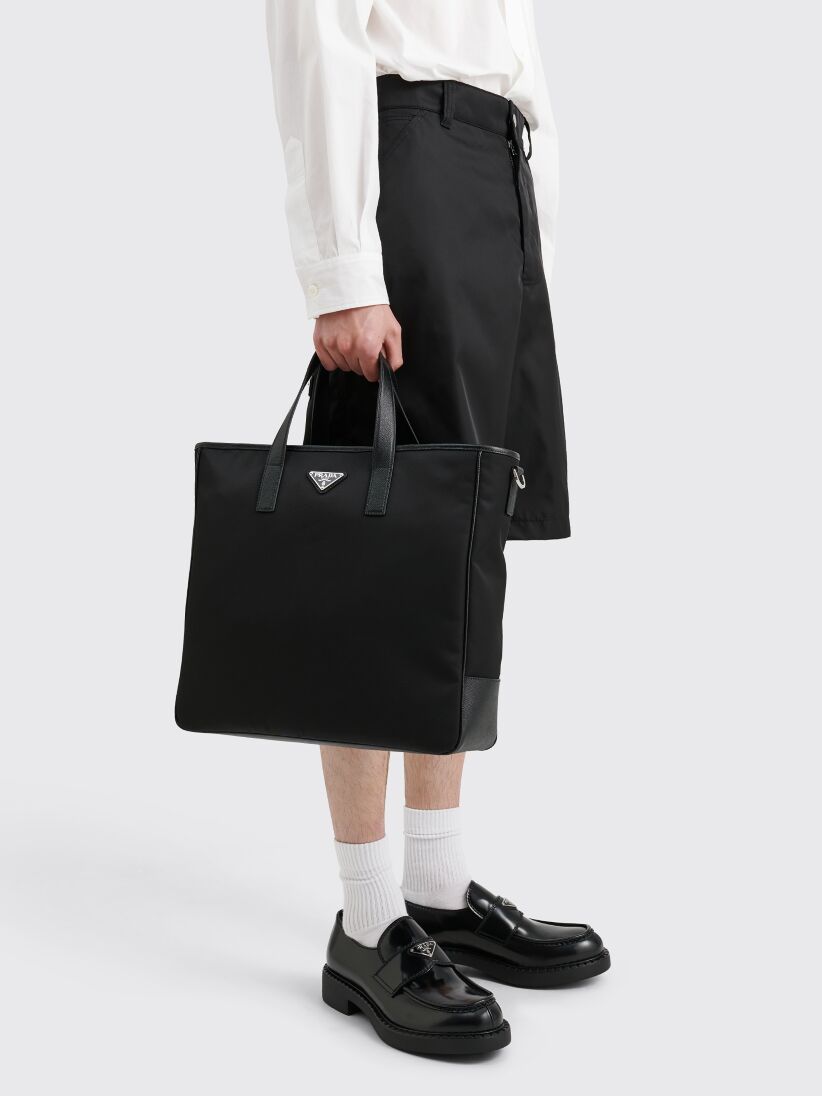 Très Bien - Prada Re-Nylon Tote Bag Black