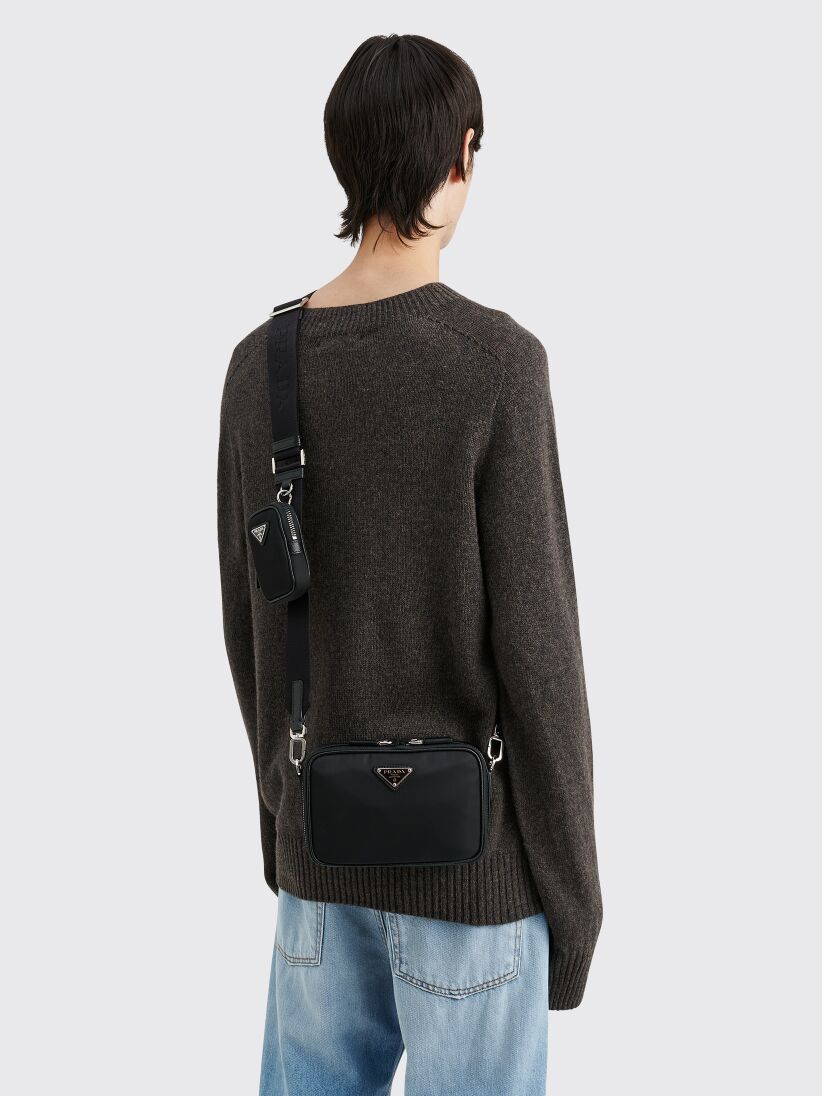 Très Bien - Prada Re-Nylon Shoulder Bag Black