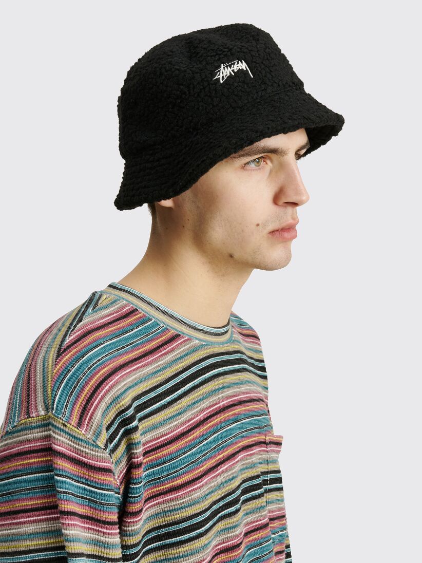 Très Bien - Stüssy Sherpa Bucket Hat Black