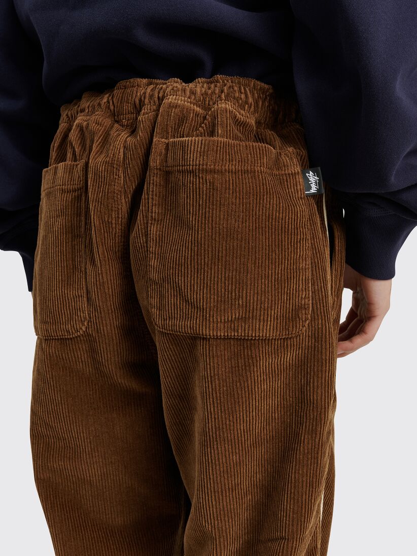 Stüssy Corduroy Relaxed Pants Brown