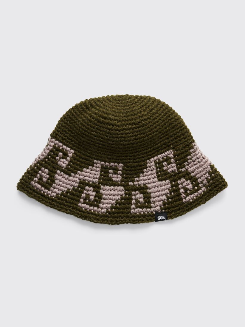 公認 stussy waves knit bucket hat - 帽子