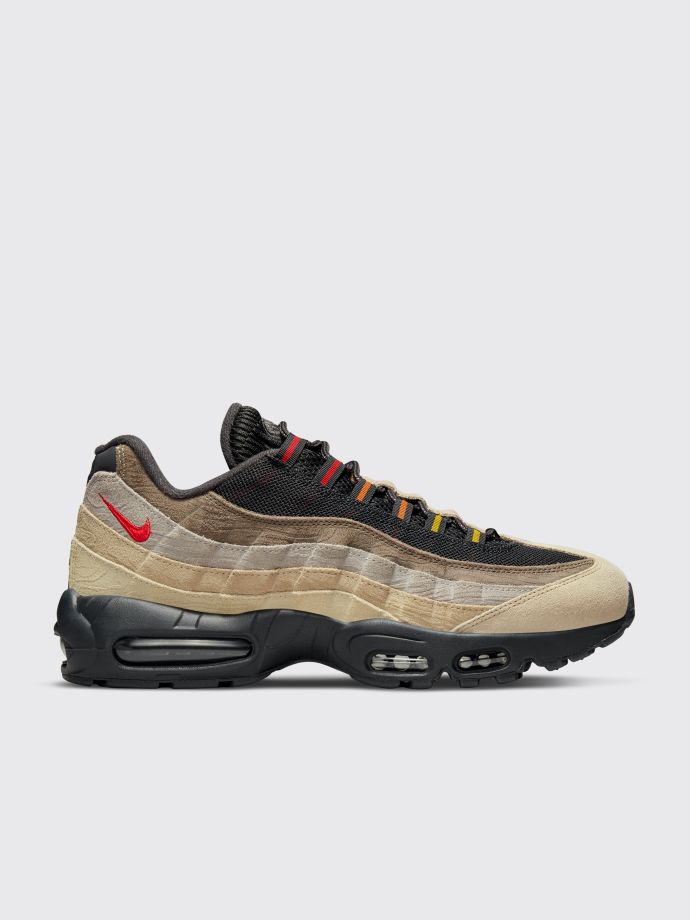 undefined | Nike Air Max 95 Off Noir / University Red