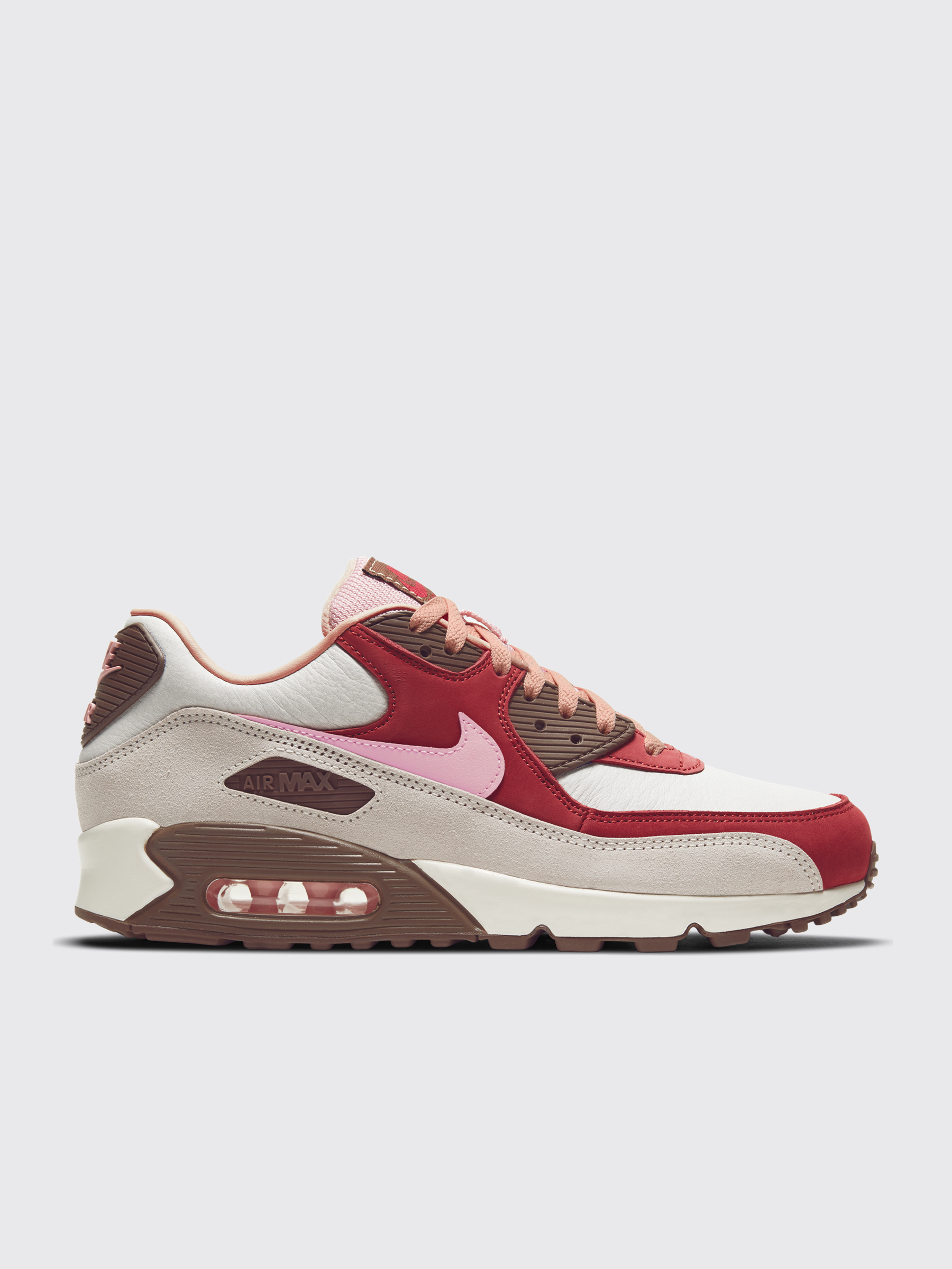 nike pink pleated air max 90